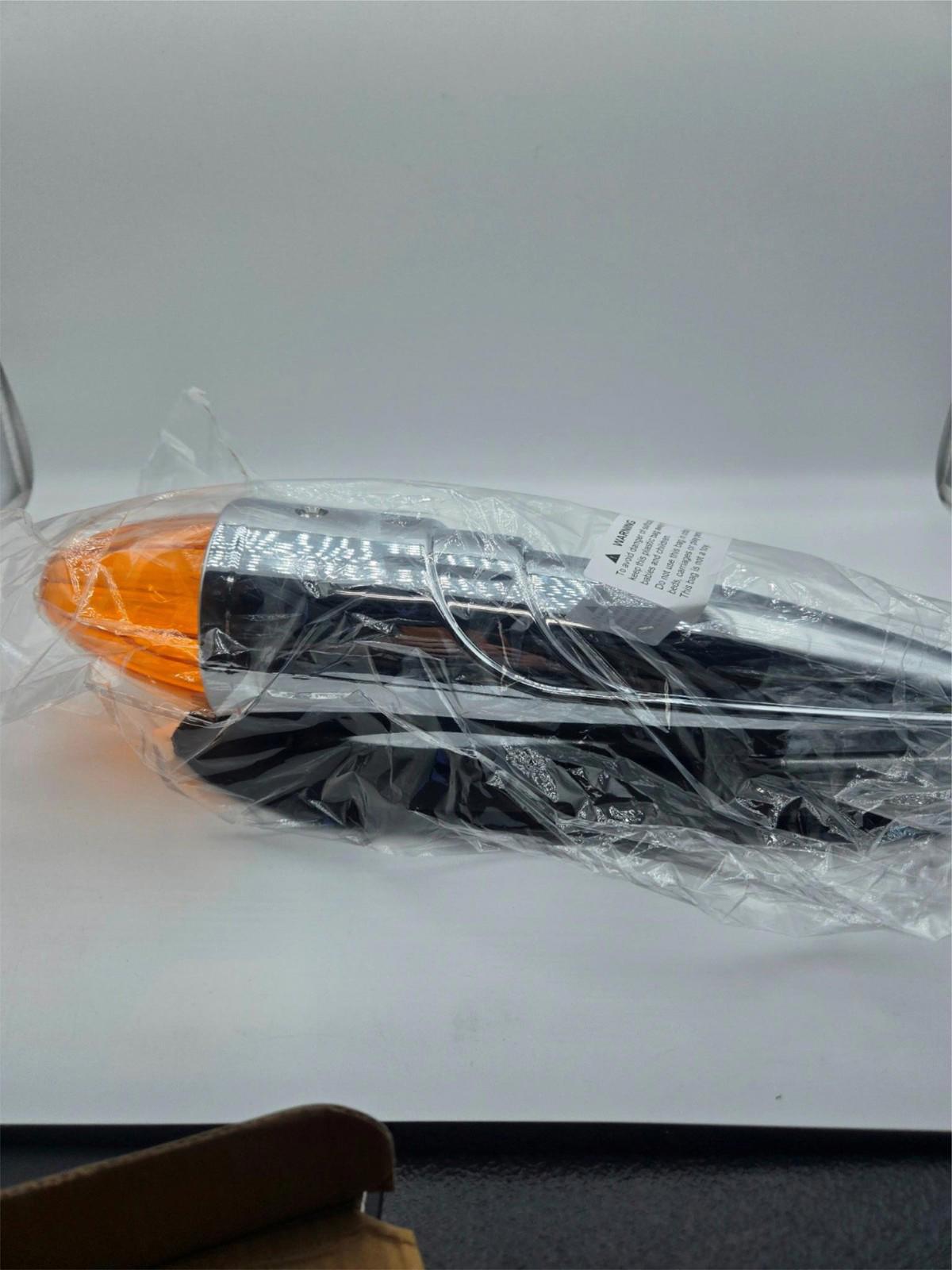 Partsam 5PCS 17 LED Amber Torpedo Cab Marker Roof Running Top Lights Assembly