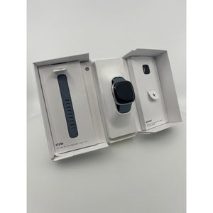 Fitbit Versa 4 Fitness Smartwatch Waterfall Blue/Platinum Open Box — photo 10