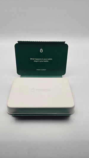 Trezor Safe 3 - Secure Element Protected Crypto Hardware Wallet (Solar Gold)