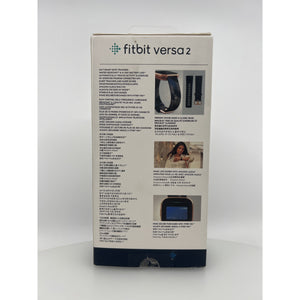 Fitbit Versa 2 Special Edition Navy/Copper Rose Smart Watch Open Box — photo 3