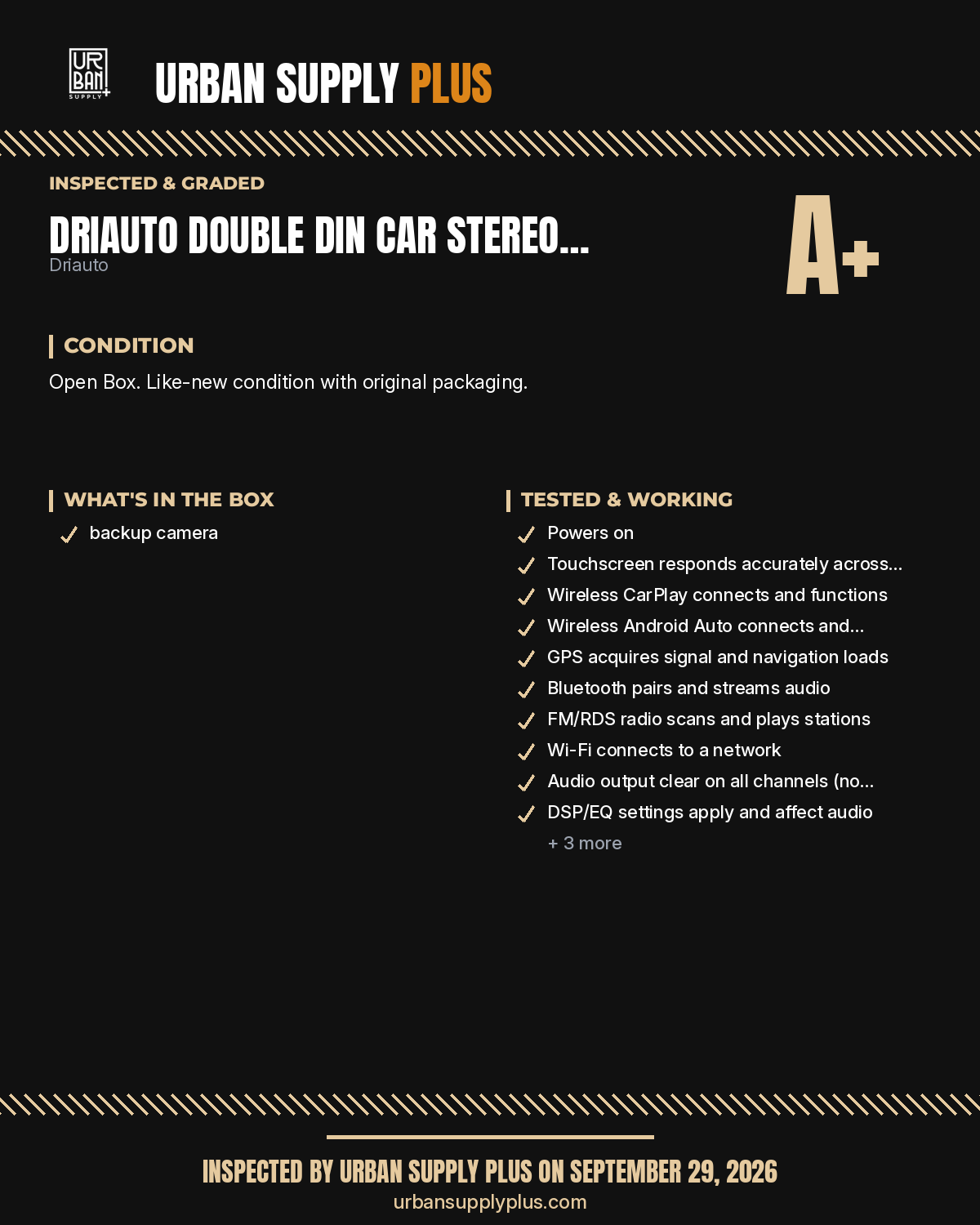 Diagnostic sheet