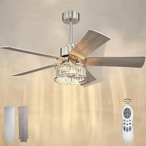YOUKAIN 48-Inch Farmhouse Ceiling Fan