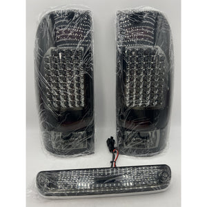 Tresound LED Tail Light + 3rd Brake Light Set Smoke Pattern C Open Box — photo 3