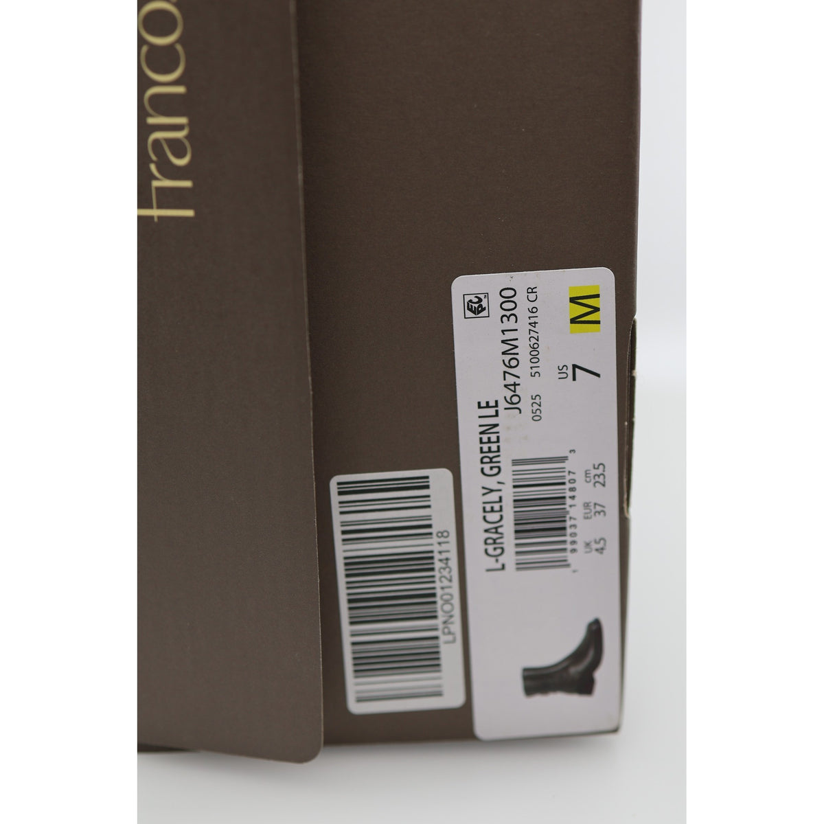 Franco Sarto Gracely Boot Green Leather US W 7 New — photo 1
