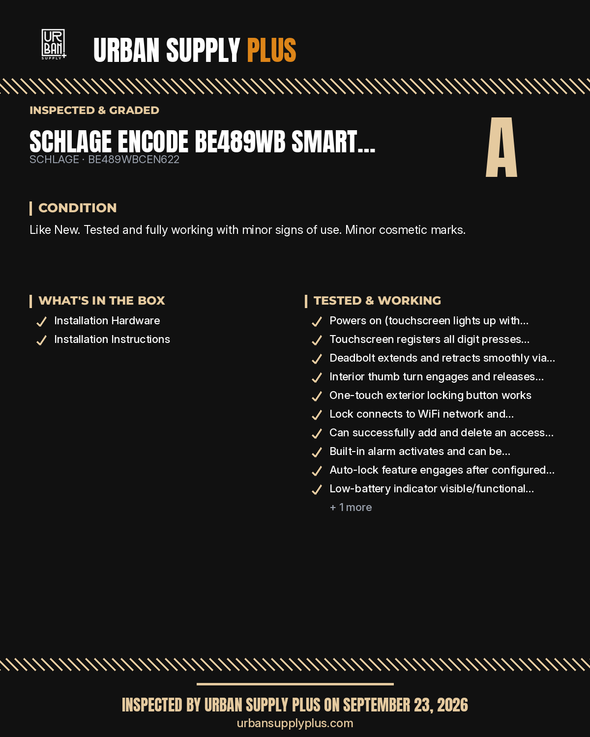 Diagnostic sheet
