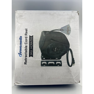 DEWENWILS 75FT Retractable Extension Cord Reel — Open Box — photo 1