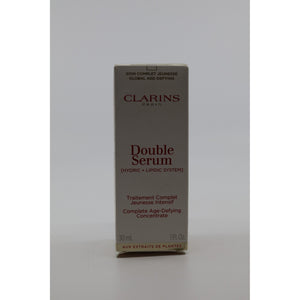 Clarins Double Serum 2-in-1 Anti-Aging Face Serum 1 Fl Oz Open Box — photo 1