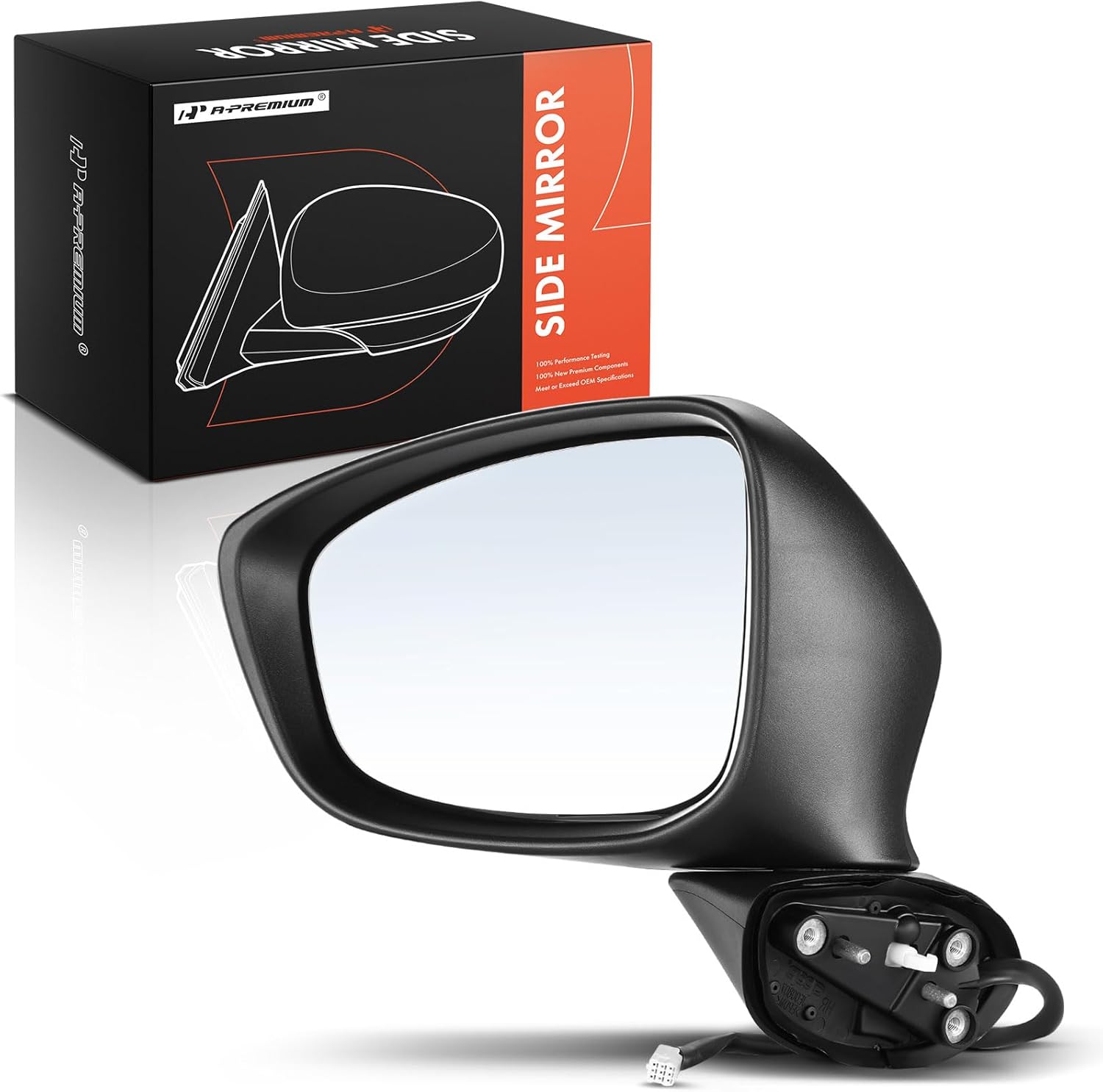 A-Premium Driver Side Power Door Mirror for Mazda CX-5 2013-2015