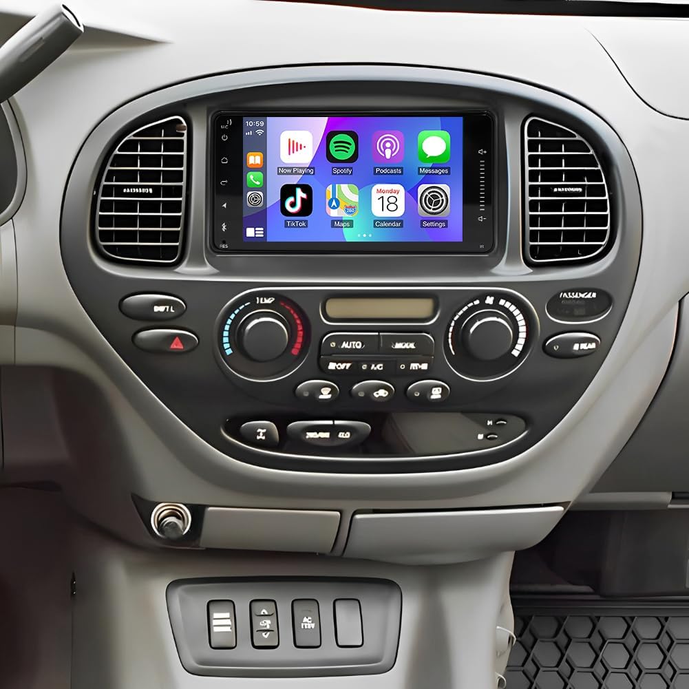 Android 13 Double Din Car Radio for Toyota Sequoia 2001-2007