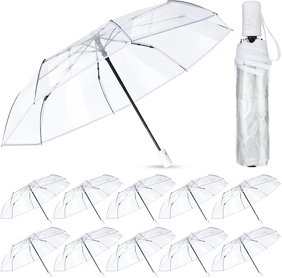 Sanwuta Transparent Folding Umbrella