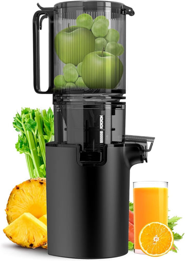 Cold Press Juicer with 5.8 inch Wide Feed Chute and 400W Motor
