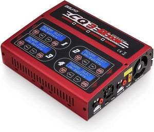 BGUAD 100Wx4/10Ax4 AC/DC 4 Port RC LiPo Charger Discharger