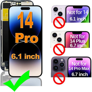 Fixerman iPhone 14 Pro Screen Replacement 6.1" FHD LCD Display
