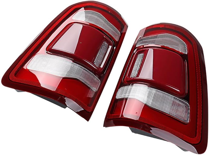 Anzios Tail Light Assembly for 2019-2024 Dodge Ram 1500 with Blind Spot Detection
