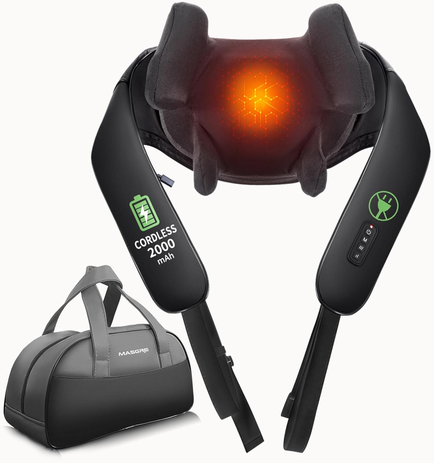 Cordless Neck Massager with Heat