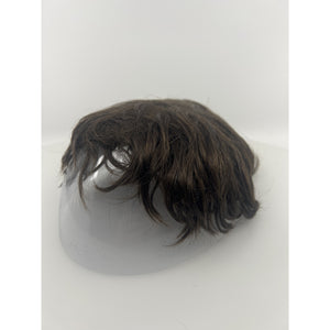 LLWear Human Hair Toupee Men V-Loop 8x10in Dark Brown #2 Like New — photo 5