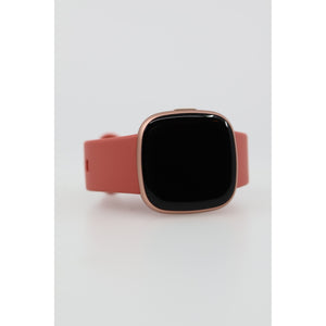 Fitbit Versa 4 Fitness Smartwatch Pink Sand/Copper Rose Like New — photo 1