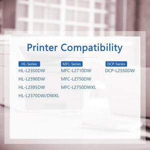 HIGCOR TN760 Toner Cartridge Replacement for Brother