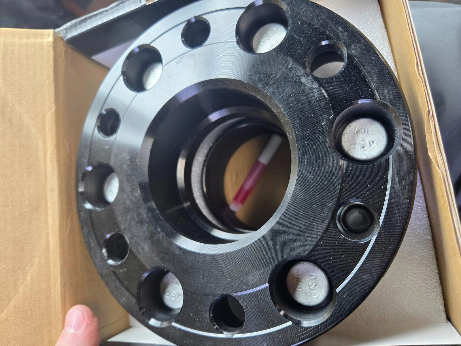 KSP 6X5.5 Wheel Spacers for Ram 1500 2019-2024,1.5"(38mm) Real Forged Hub