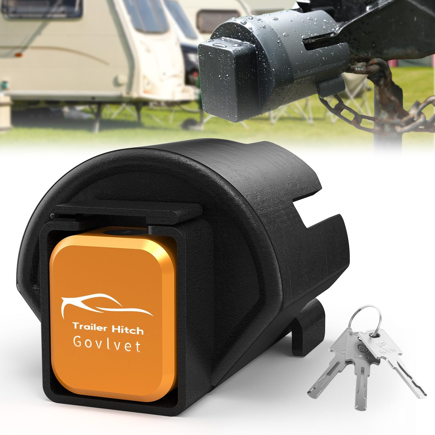 Heavy-Duty Trailer Lock
