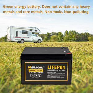 Lithium Iron Phosphate Rechargeable Battery 12V 12Ah