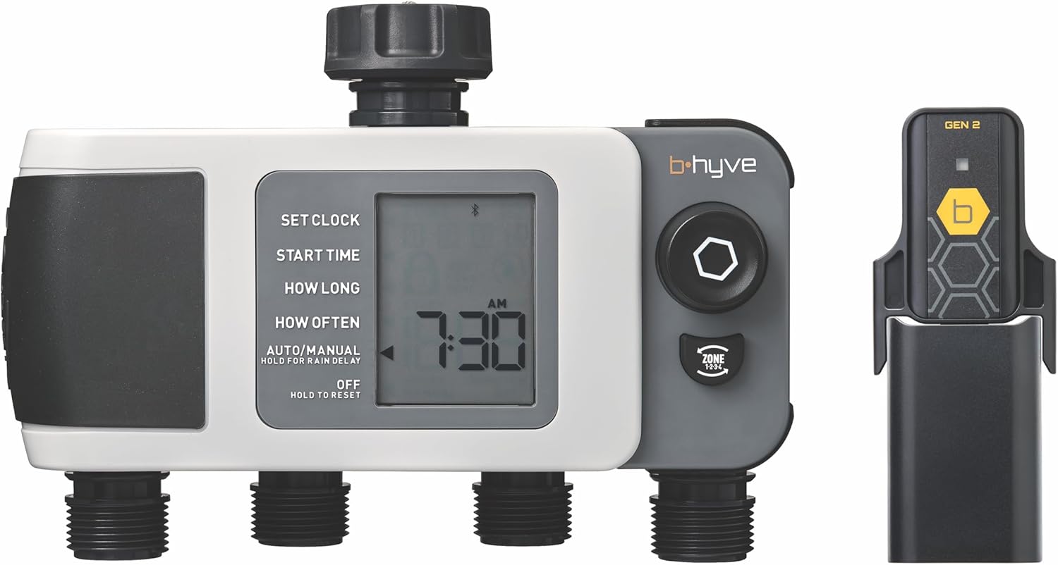 Orbit 24639 B-hyve XD 4-Port Smart Hose Watering Timer