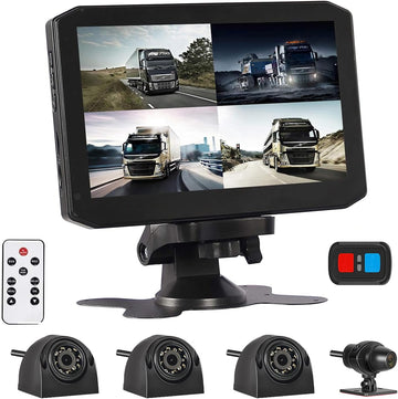 VSYSTO 4CH Truck Dash Camera System
