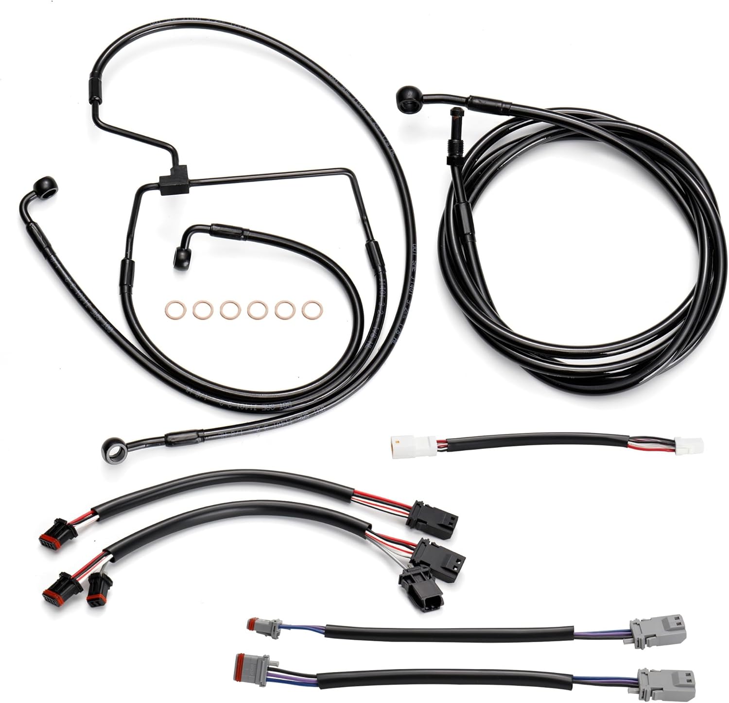 Prewired 16" Handlebar Cables Set