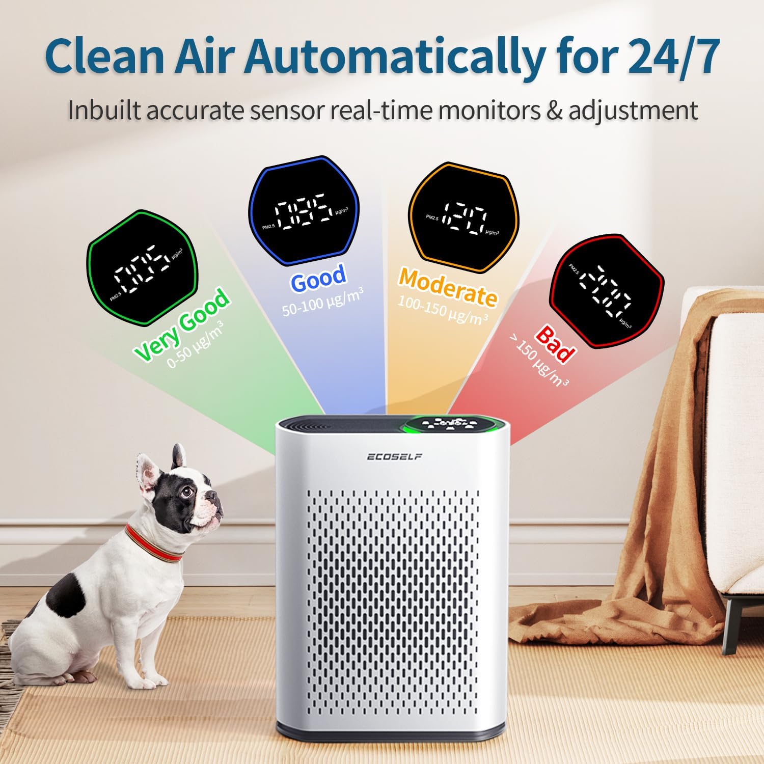 ECOSELF HAP602WF Air Purifier