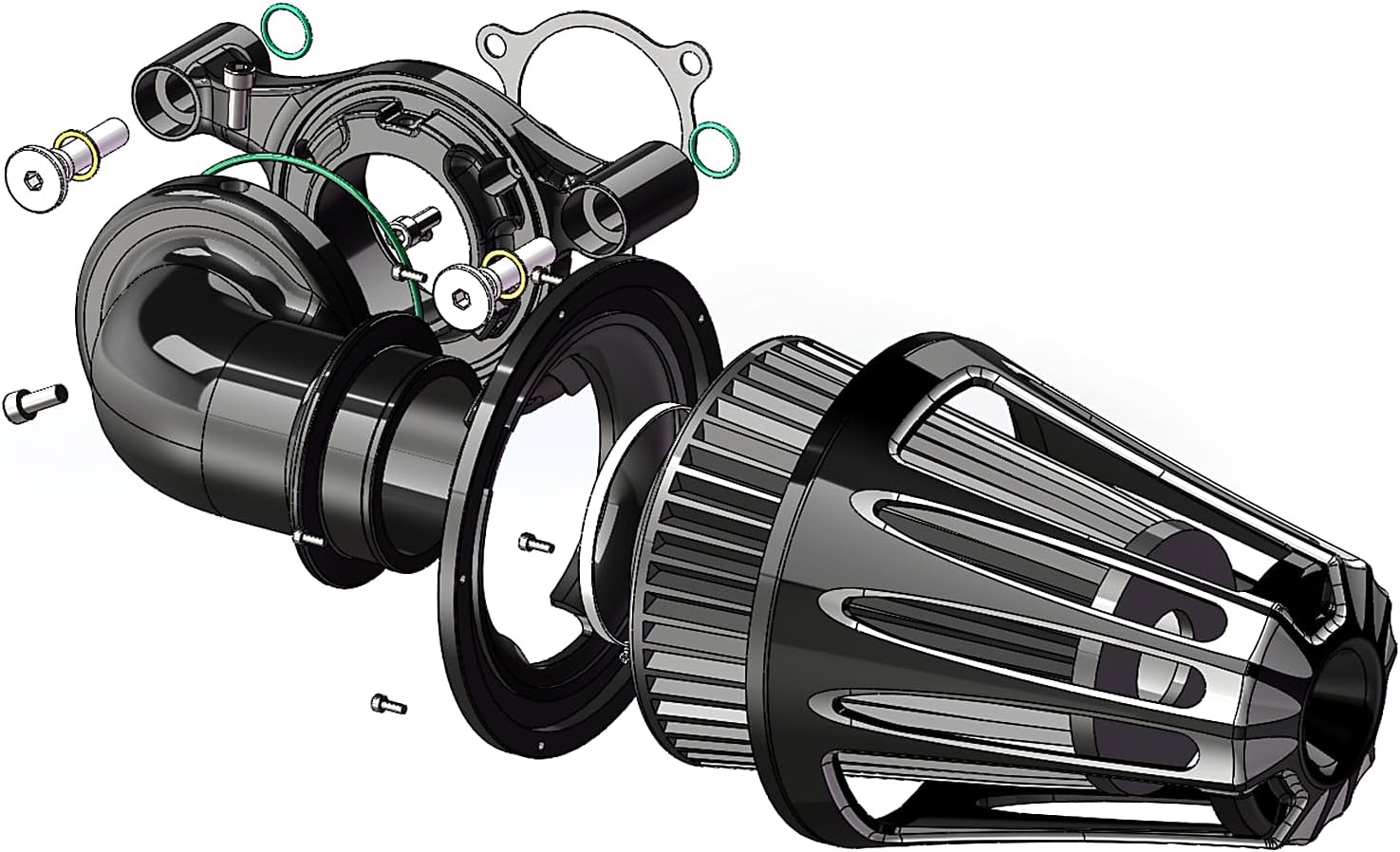Big Sucker Cone Air Filter Intake for Harley