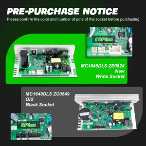 White Sockets 10-Pin Configuration
