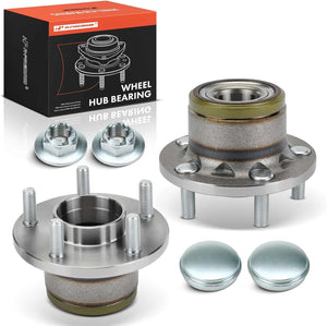 A-Premium Hub Bearing Replacement for Ford Transit Connect 2010-2013 Rear Left and Right Set of 2