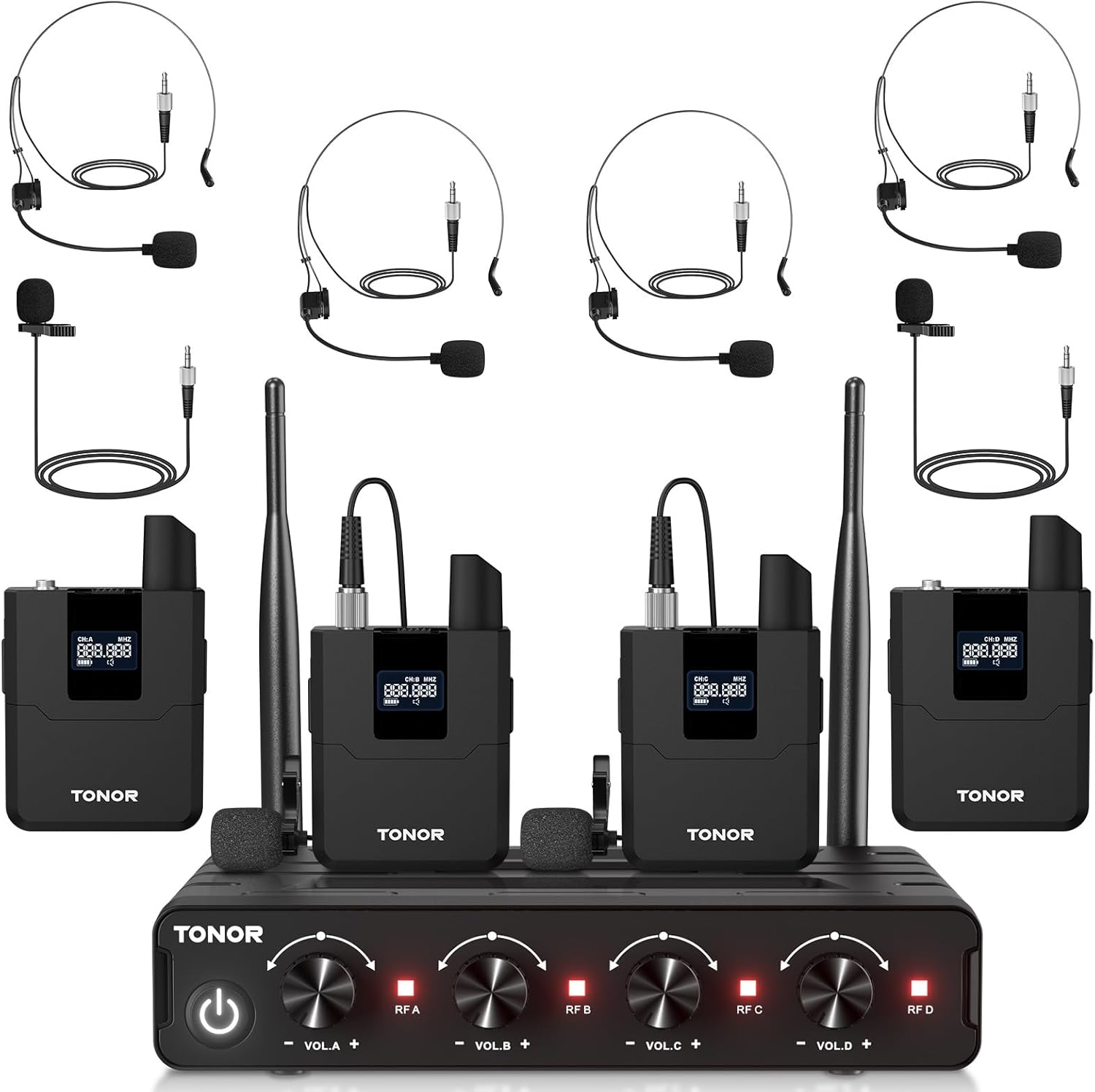 TONOR Wireless Microphone System