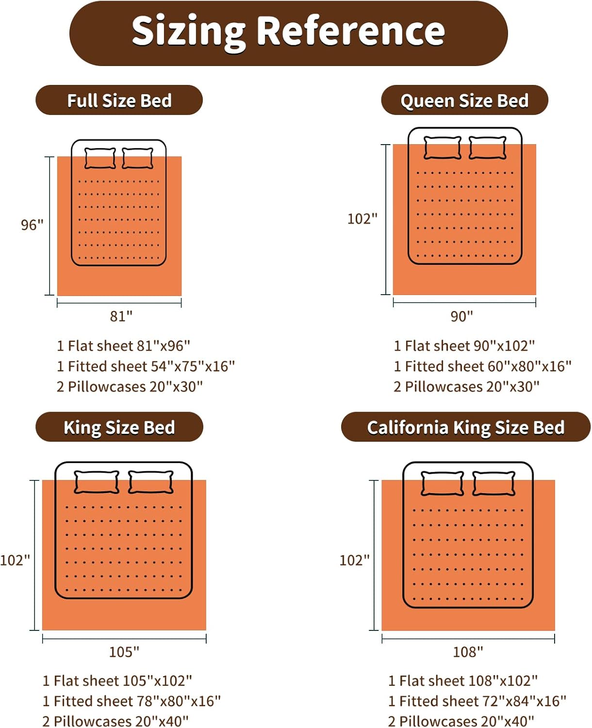 4-Piece Silk Modal Satin Sheets