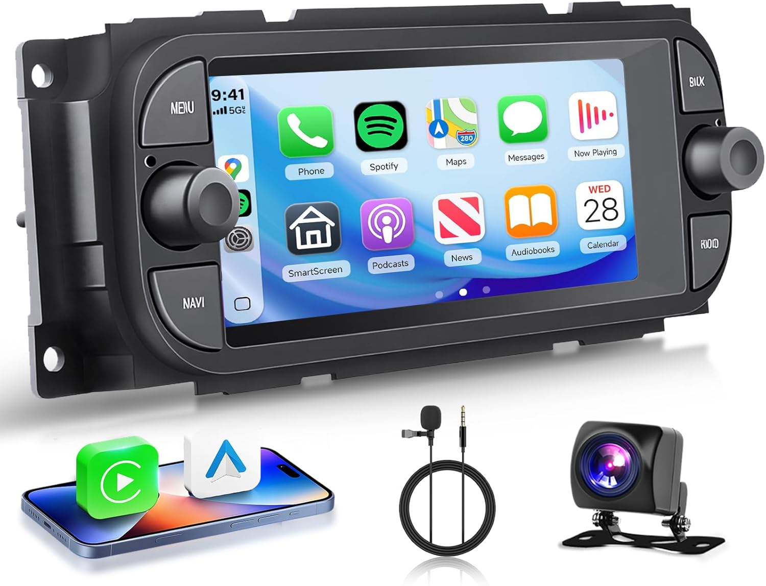 METEESER Android 13 CarPlay Radio