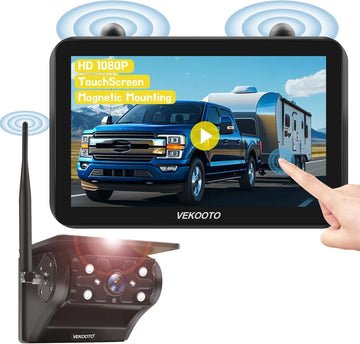 000mAh Rechargeable Camera System for Hitching Gooseneck Horse Trailer