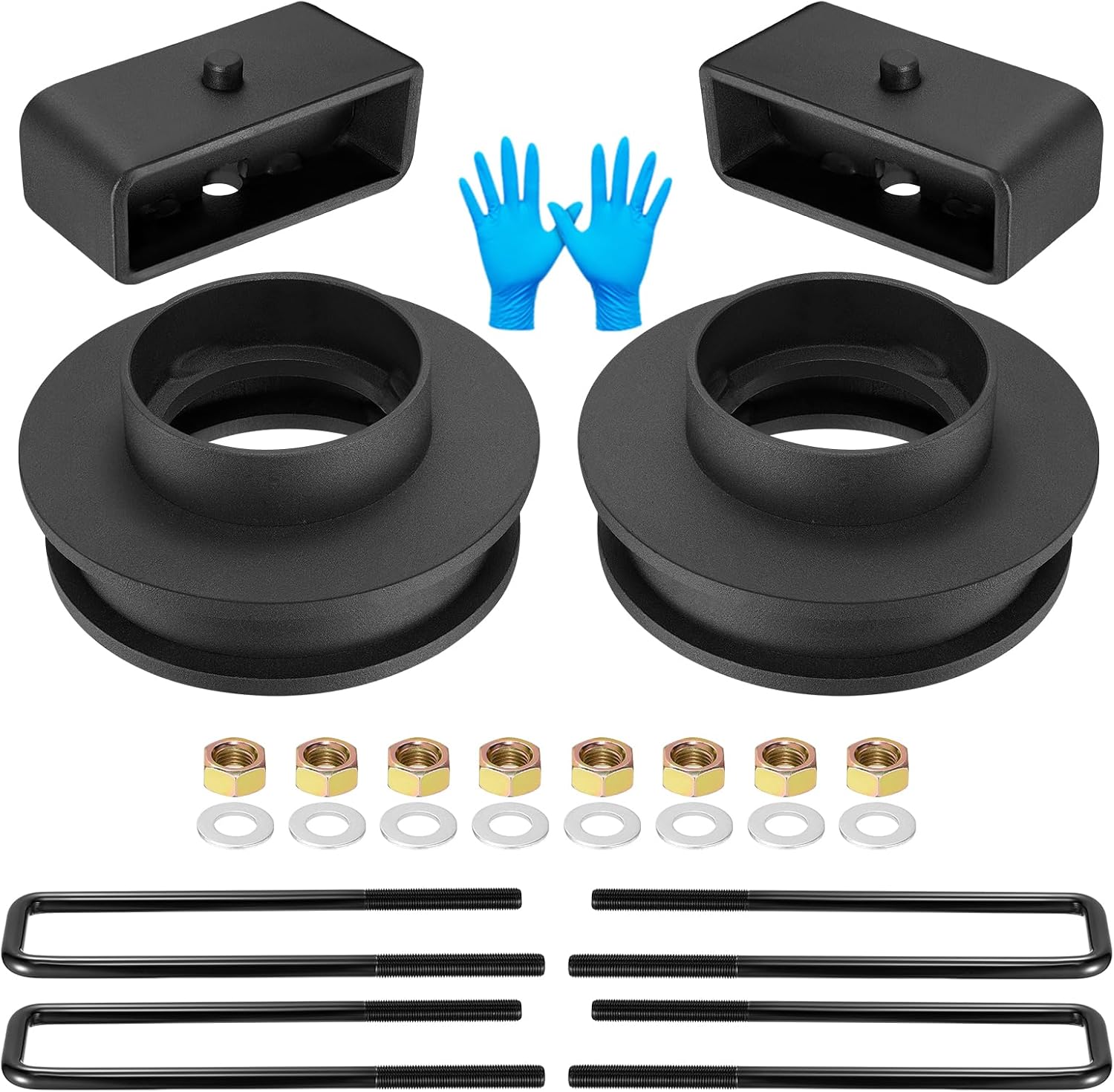 BDFHYK 3" Front and 2" Rear Leveling Lift Kit for 1999-2006 Chevy Silverado Sierra GMC 2WD