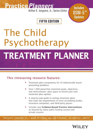 The Child Psychotherapy Treatment Planner book cover
