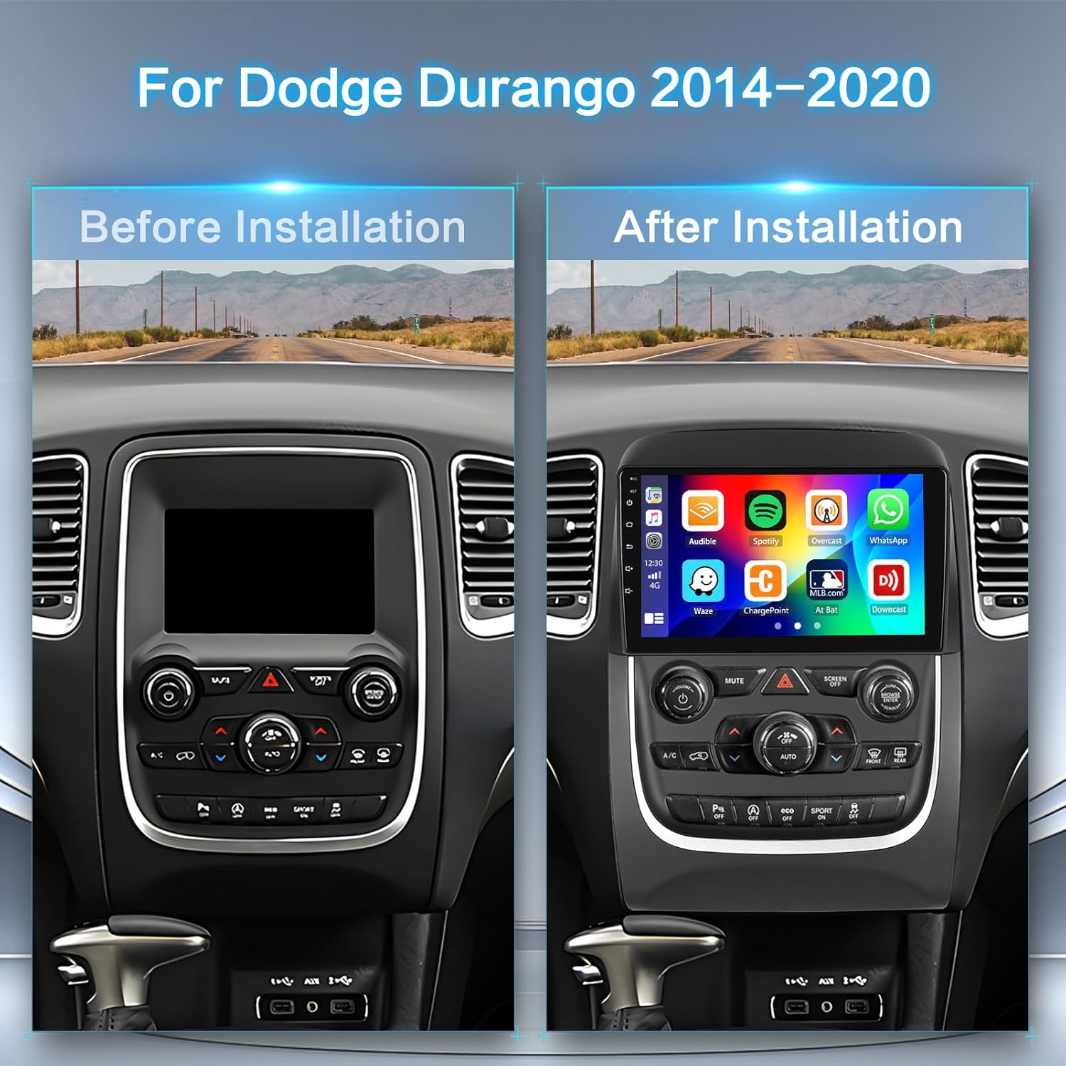 Inefala Android 15 Car Stereo for Dodge Durango 2014-2020