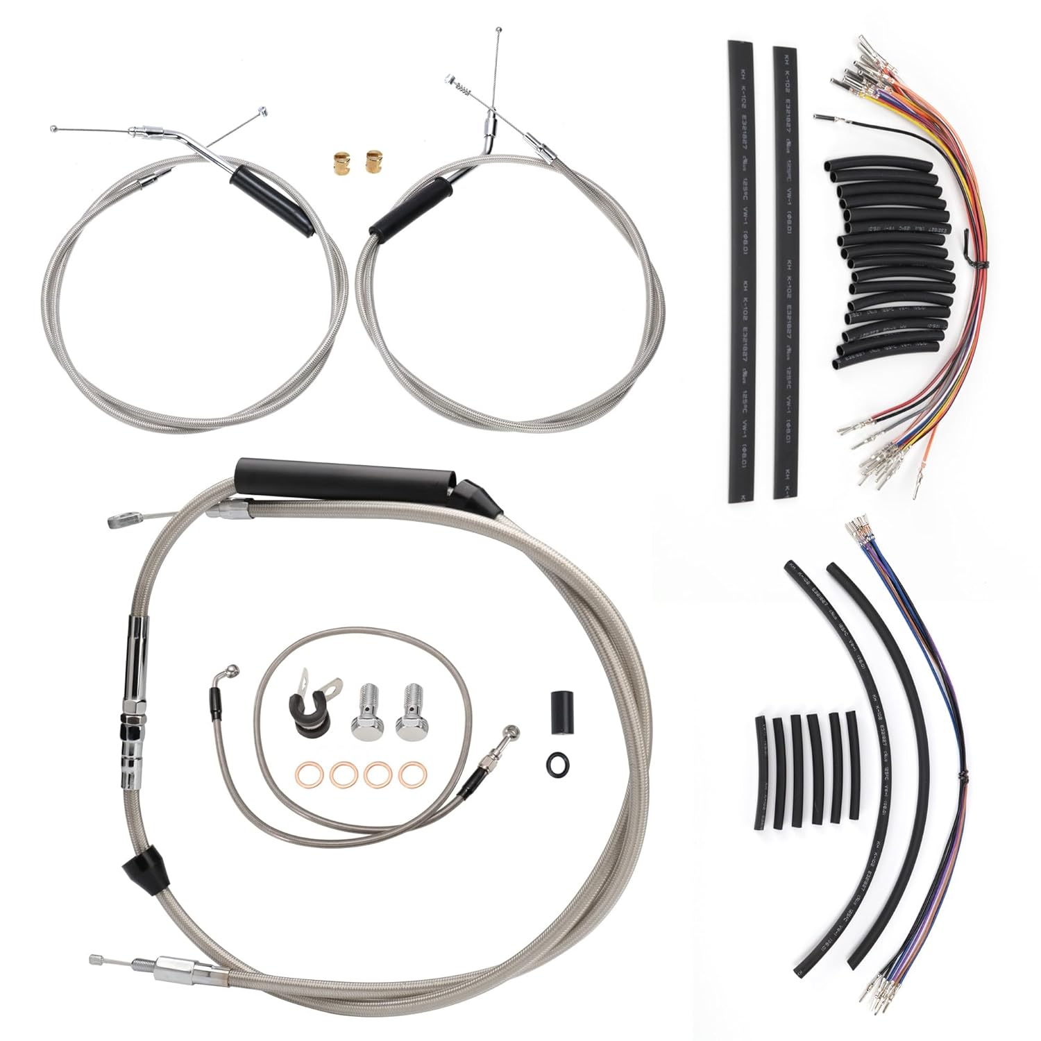 MoKitDora Dyna Handlebar Extended Cable Kit