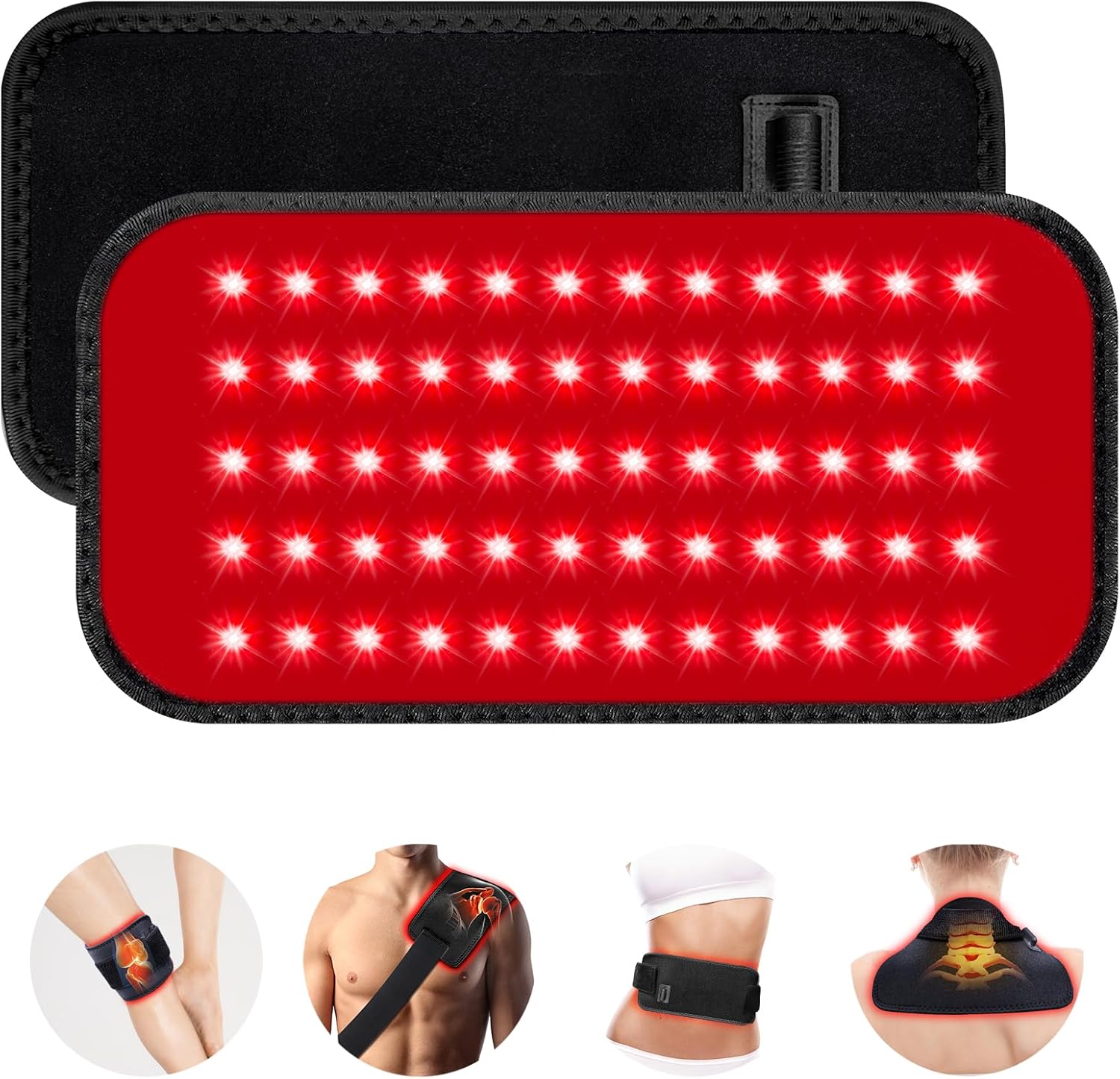 Red Light Therapy Belt 3-in-1 LED Bead Infrared Light Therapy for Body