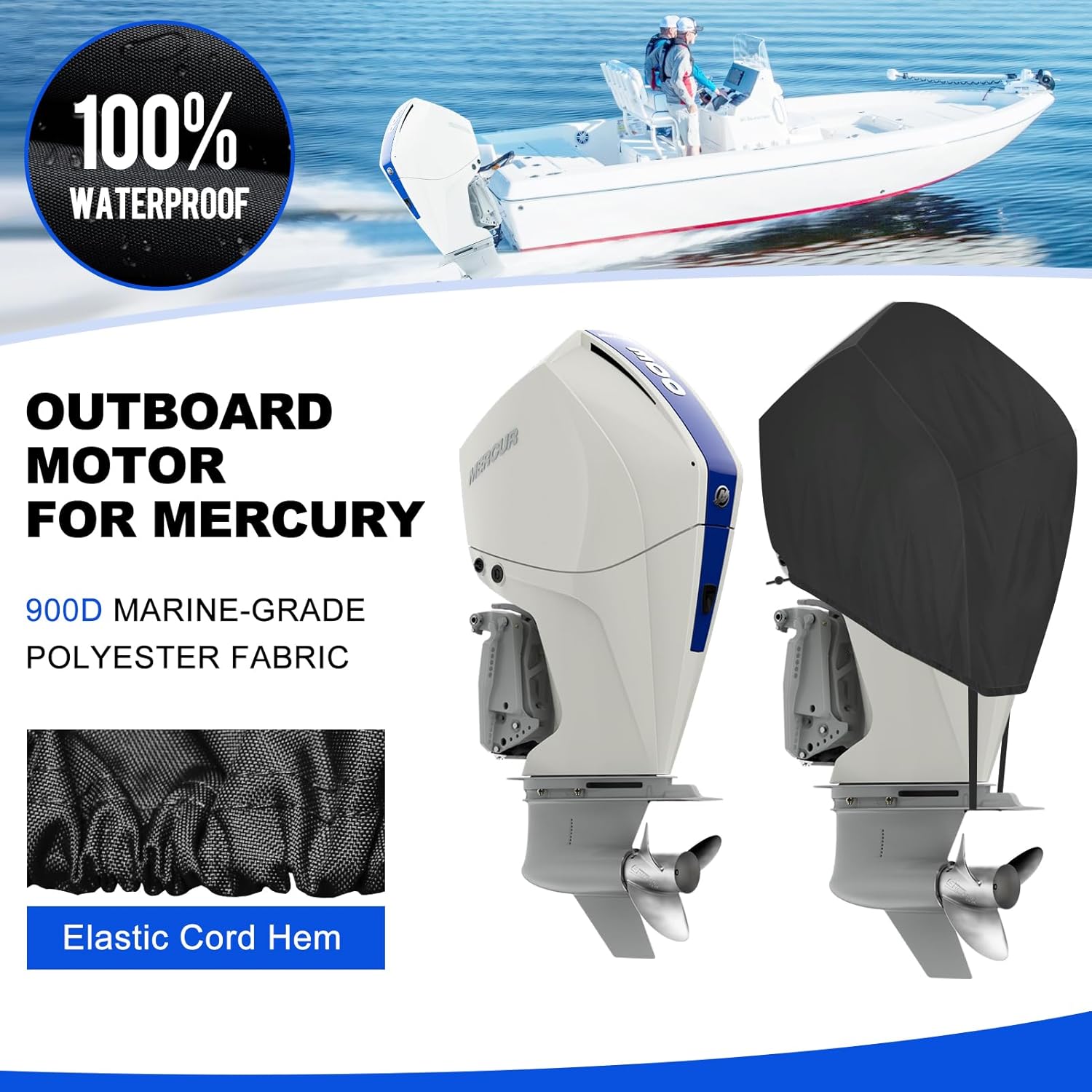 Compatible with Mercury 250HP-300HP PRO XS V8 4.6L 2017-2023