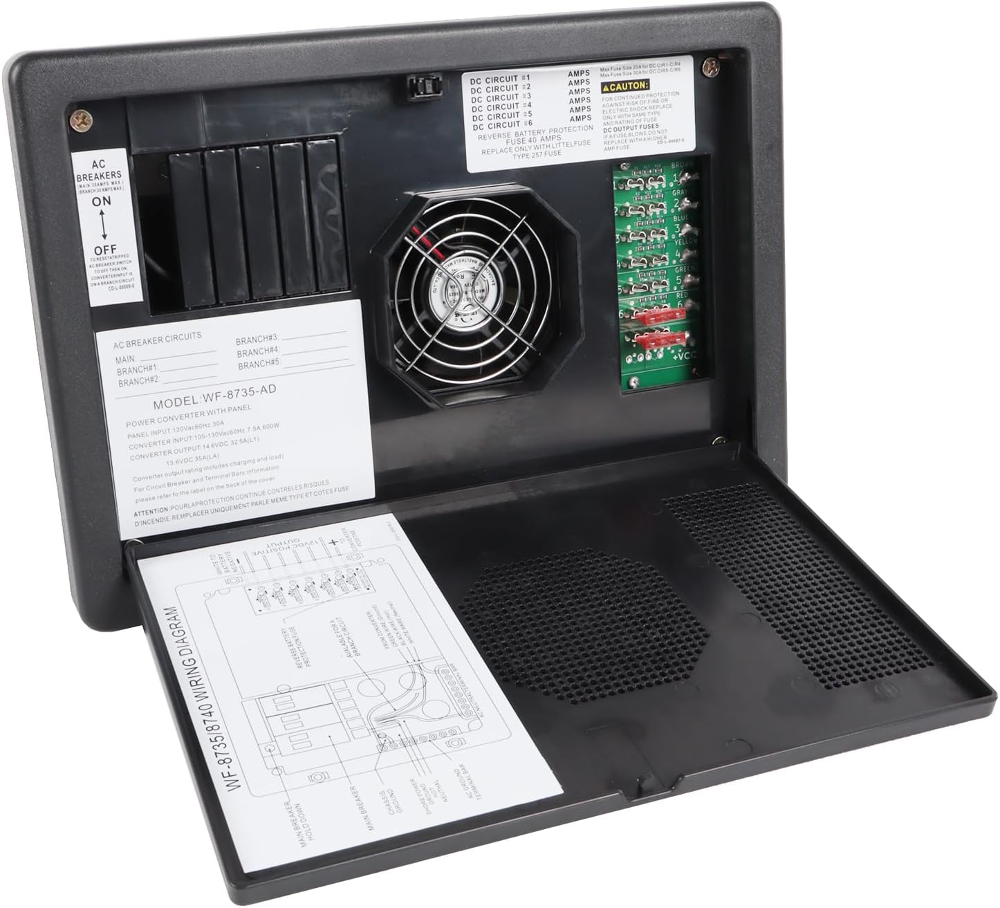 WF-8735-AD 30Amp Power Center