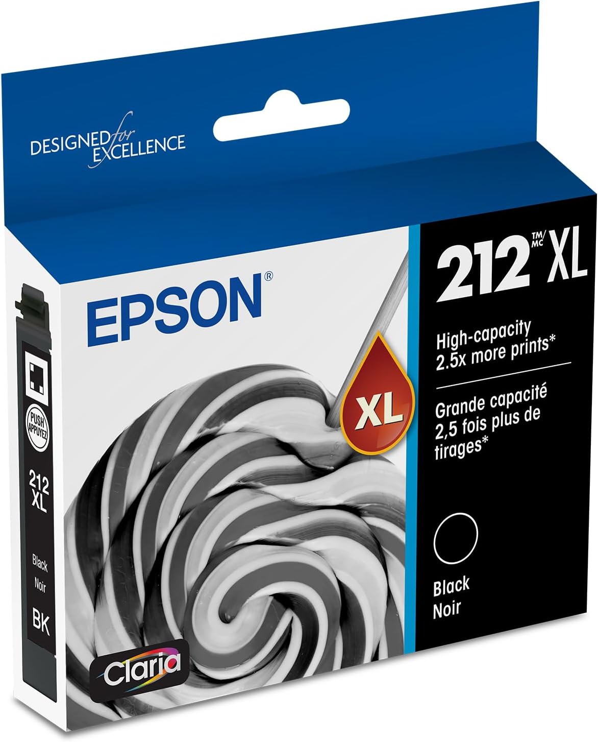 EPSON 212XL Claria Ink High Capacity Black Cartridge