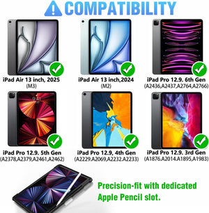 Rugged Protective iPad Keyboard Case