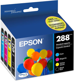 EPSON 288 DURABrite Ultra Ink Standard Capacity Black & Color Cartridge Combo Pack