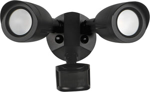 Satco 65/713 Dual Bullet-Head Security Flood Light