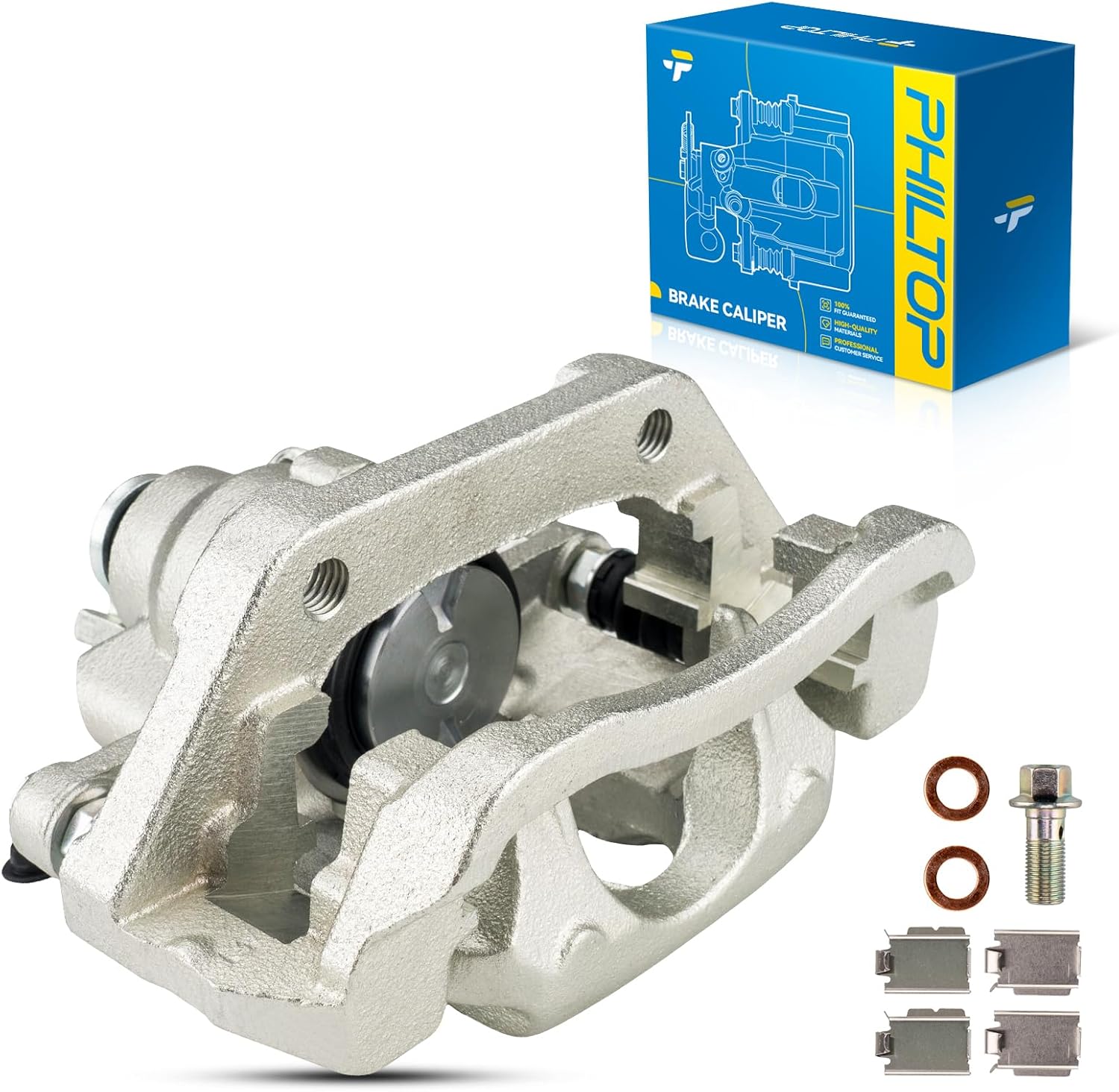 PHILTOP 18-B5263 Rear Left Disc Brake Caliper Assembly