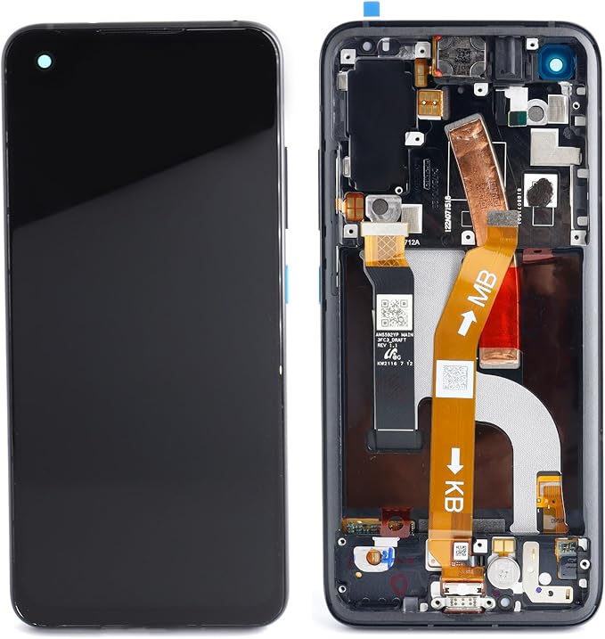 Asus Zenfone 8 ZS590KS Screen Replacment with Frame ZS590KL LCD Screen Display Touch Digitizer Assembly with Frame Replacement 5.9"