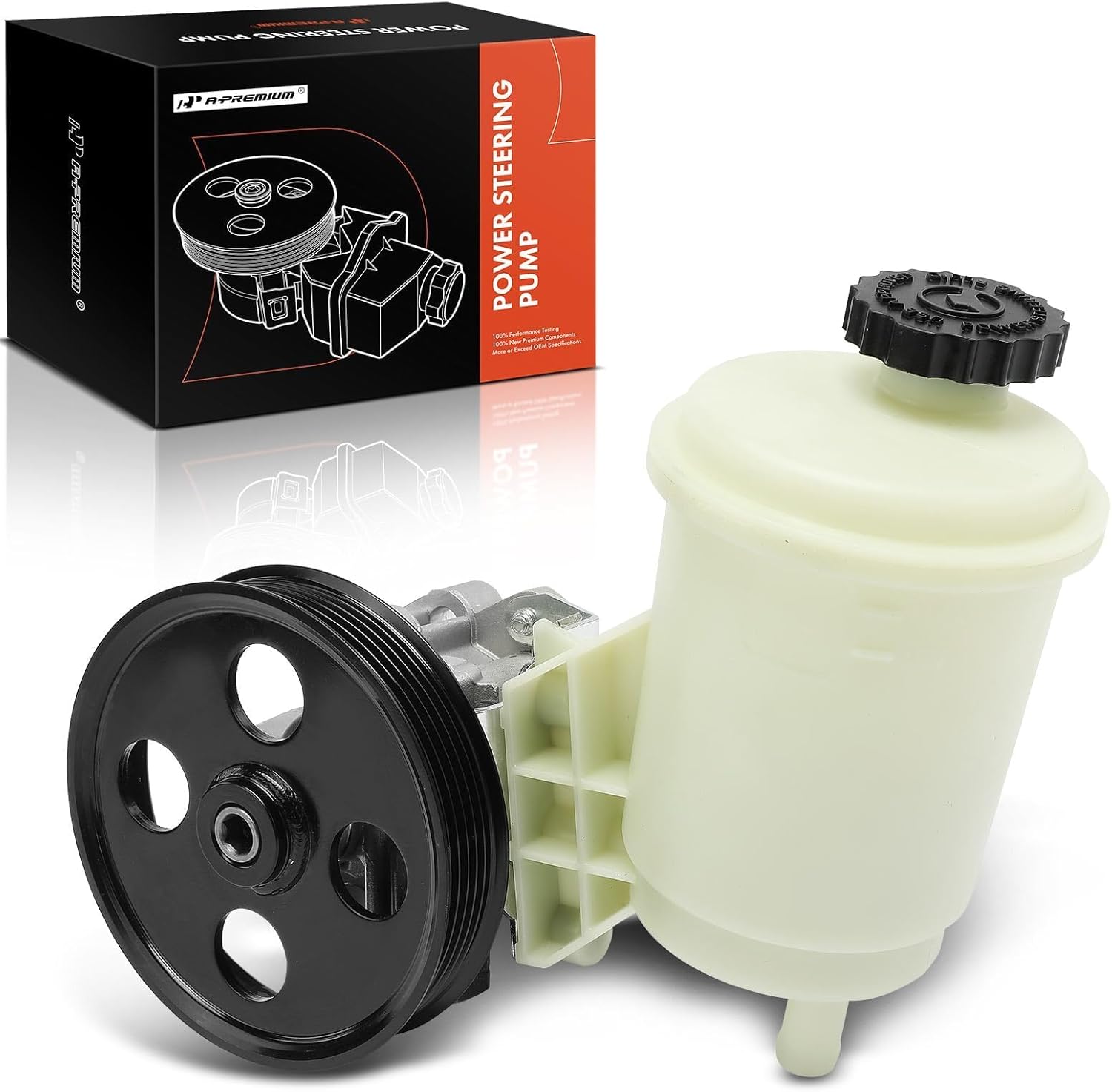 A-Premium Power Steering Pump with Pulley & Reservoir for Ram 1500 2011-2012